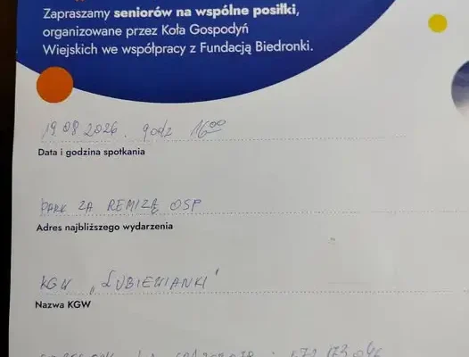 Danie Wspólnych Chwil – Fundacja Biedronki zaprasza seniorów na wspólne posiłki