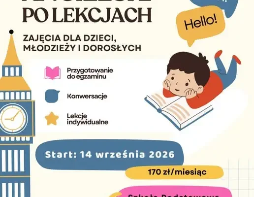 Dodatkowe zajęcia z angielskiego w szkole – zapisy trwają