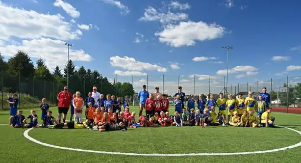 Turniej piłkarski rocznika 2017 w Cekcynie w ramach Aktywnego Orlika