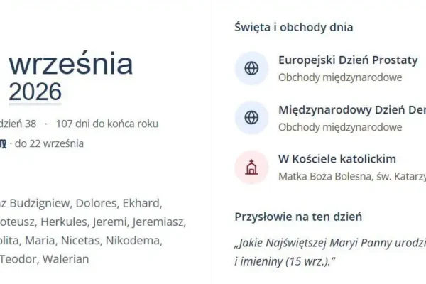 Pogoda na Śląsku: chłodna noc, słoneczny wtorek i zmiana w środę