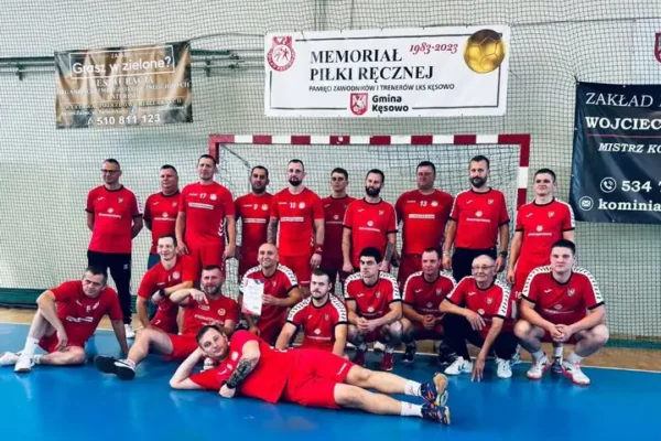 LKS Kęsowo triumfuje w IV Memoriale Piłki Ręcznej