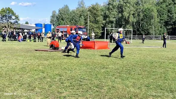 OSP Cekcyn na Wojewódzkich Zawodach Sportowo-Pożarniczych w Brześciu Kujawskim