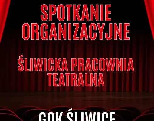 Śliwice stawiają na teatr. Rusza nowa pracownia teatralna