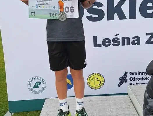 Konrad Grzywacz z drugim miejscem w XXXVII Oskich Biegach