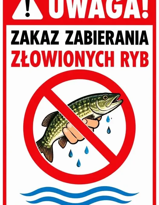 Apel do wędkarzy w Lubiewie: stosujcie zasadę „no kill”