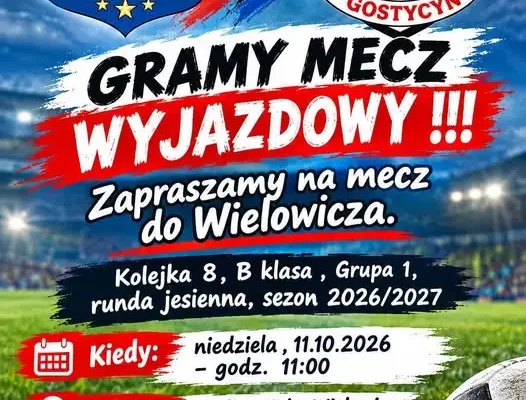 GKS Myśliwiec Gostycyn zmierzy się z GKS Fuks Wielowicz w VIII kolejce