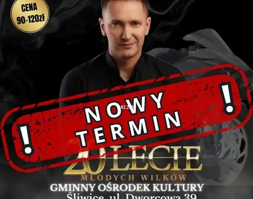 Koncert zespołu Verba w Śliwicach przełożony na 2 lutego 2027