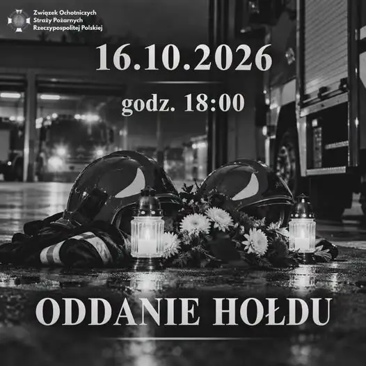 Strażacka solidarność: OSP w całej Polsce oddadzą hołd tragicznie zmarłym strażakom z Niska
