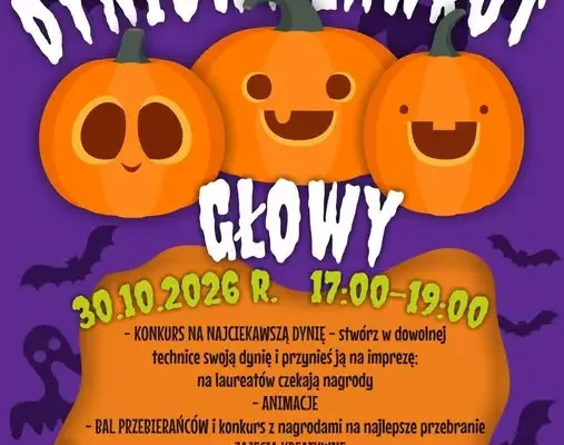 Dyniowy Zawrót Głowy w Tucholskim Ośrodku Kultury – pierwsza taka impreza!